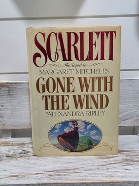 1st Edition 1st Printing Of Scarlett Sequel To Gone With The Wind